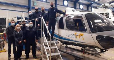 Украинские пограничники осваивают французские вертолеты Airbus H125 (фото) - focus.ua - Франция
