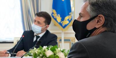 Владимир Зеленский - Денис Шмыгаль - Энтони Блинкен - Джо Байден - Энтони Блинкен назвал свой визит в Украину «продуктивным» - detaly.co.il - Киев - Вашингтон