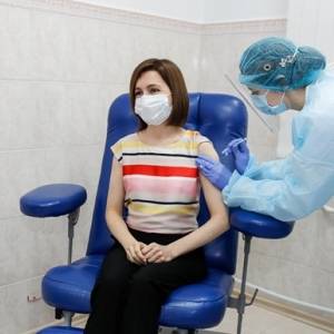 Майя Санду - Президент Молдовы привилась от коронавируса - reporter-ua.com - Молдавия