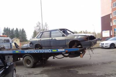 Часть дворов столицы Коми избавили от автохлама - bnkomi.ru - респ. Коми - Сыктывкар
