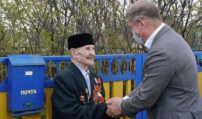 Радий Хабиров - Радий Хабиров навестил ветерана войны и подарил ему телевизор - mkset.ru - Башкирия - Уфа - Япония