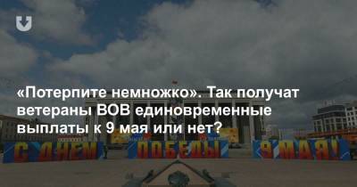 Александр Лукашенко - «Потерпите немножко». Так получат ветераны ВОВ единовременные выплаты к 9 мая или нет? - news.tut.by