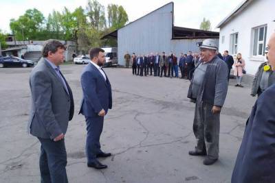 Денис Пушилин - Глава ДНР принял участие в открытии новой лавы - mk.ru - ДНР