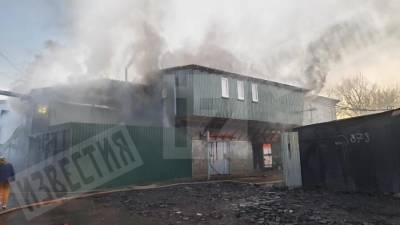 Пожар в сварочном цехе в Мытищах ликвидирован - iz.ru - Московская обл.