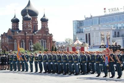 Тульские спасатели приняли участие в генрепетиции Парада Победы 7 мая - tula.mk.ru - Тула - Тульская обл.