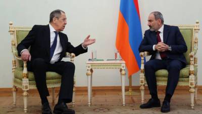Владимир Путин - Сергей Лавров - Никол Пашинян - Лавров привез мир из Еревана - anna-news.info - Ереван