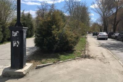 Кража ограды из сквера Первой учительницы: к делу снова подключат полицию - saratov.mk.ru - Саратов