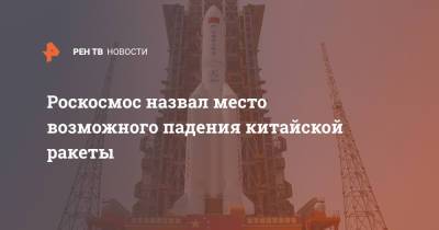 Роскосмос назвал место возможного падения китайской ракеты - ren.tv - Китай - Индонезия - Ракеты