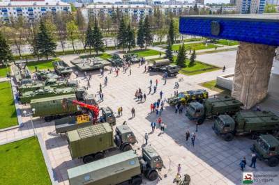 В Уфе открылась выставка статического показа военной техники - ufacitynews.ru - Уфа