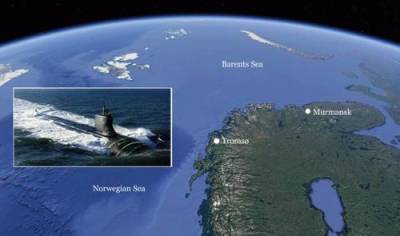 Атомная субмарина ВМС США зайдет в Норвежский порт, расположенный в 562 км от Мурманска - argumenti.ru - Норвегия - Россия - Мурманск - Тромс