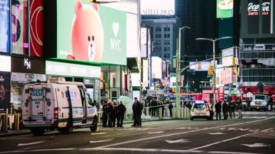 Подозреваемый в стрельбе на Таймс-сквер попал на видео - iz.ru - Нью-Йорк - Manhattan