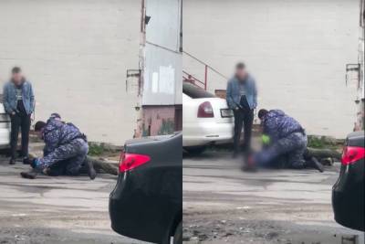 Задержание иностранца полицейскими в Петербурге попало на видео - abnews.ru - Санкт-Петербург