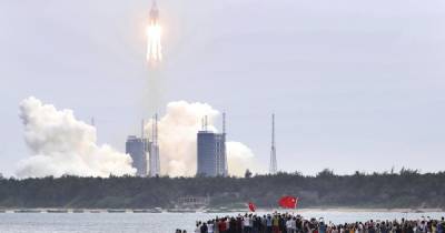 Обломки китайской ракеты Long March упали в Индийский океан - focus.ua - Китай
