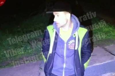 В Киеве копы со стрельбой задержали курьера на мотороллере. ВИДЕО - from-ua.com - Киев