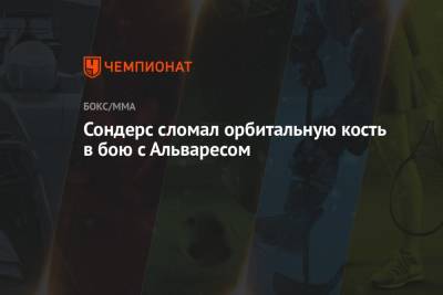 Эдди Хирн - Вильям Джо Сондерс - Сондерс сломал орбитальную кость в бою с Альваресом - championat.com