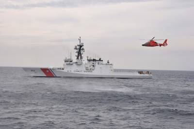 Флагман морской охраны ГПСУ встретил корабль береговой охраны США - 24tv.ua - Одесса - Новости Одессы