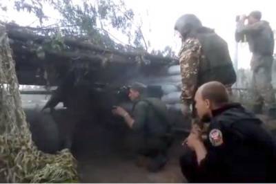 Боевики «ДНР» выложили в соцсети видео, как они первыми начинают обстрел - real-vin.com - ДНР