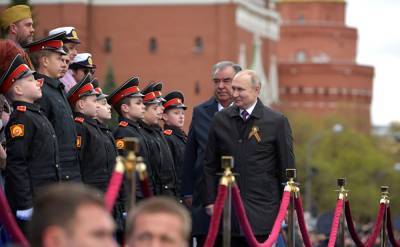 Владимир Путин - Путин посетил парад Победы: «Нет прощения тем, кто вновь замышляет агрессивные планы» - znak.com - Москва