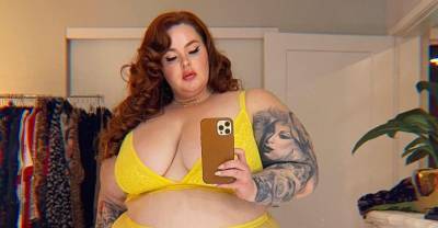 35-летняя полная модель Тесс Холлидей/Tess Holliday пожаловалась на анорексию - Фото из Инстаграм - ТЕЛЕГРАФ - telegraf.com.ua
