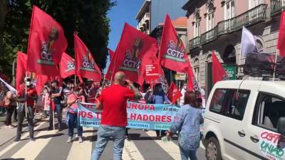 Протесты в Порту на фоне социального саммита ЕС - ru.euronews.com - Израиль - Бразилия - Индия - Афганистан - Палестина - Португалия - Иерусалим