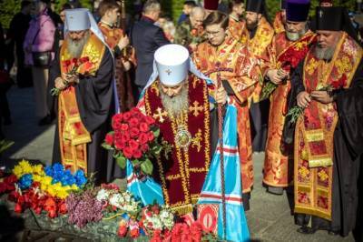 митрополит Онуфрий - Митрополит Онуфрий: "Мы чтим память тех, кто принес свою жизнь на жертвенник Отечества" - akcenty.com.ua - Киев