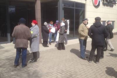 Безвыходность и надежда: борцы с «Невским пассажем» провели очередную акцию - karel.mk.ru - Петрозаводск