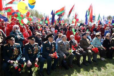 Торжественный митинг и церемония возложения венков состоялись в Гродно на Кургане Славы (+видео) - grodnonews.by