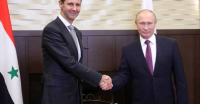 Владимир Путин - Башар Асад - Президент Сирии поздравил россиян с Днём Великой Победы - reendex.ru - Сирия