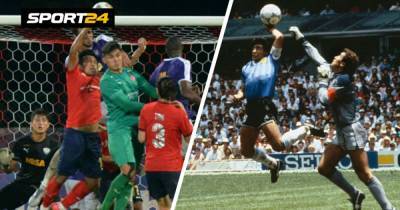 Диего Марадон - Легендарный гол рукой Марадоны повторили в Малайзии. Адан нарушил правила, но его мяч засчитали: видео - sport24.ru - Куала-Лумпур