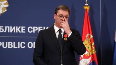 Ангела Меркель - Александар Вучич - Вучич назвал беспринципным скандал с прослушкой Меркель США - iz.ru - Сербия - Дания