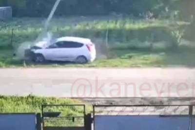 Две кубанские школьницы снесли электроопору на иномарке - kuban.mk.ru - Сочи - Краснодарский край