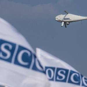 В оккупированной Донецкой области обстреляли беспилотник ОБСЕ - reporter-ua.com - Донецк - Донецкая обл.