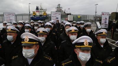 Североморцы ВМФ РФ отмечают профессиональный праздник - newinform.com - Архангельск - Арктика - Северный Флот