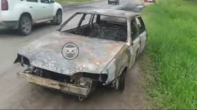 В первую летнюю ночь в Бессоновском районе сгорел автомобиль - penzainform.ru - Пензенская обл.