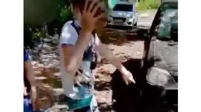 Вседозволенность: на ул. Рахманинова дети разбили машину - penzainform.ru