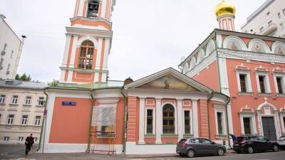 Владимир Ефимов - Храм Воскресения Словущего в Москве отреставрируют до конца 2022 года - russian.rt.com - Москва