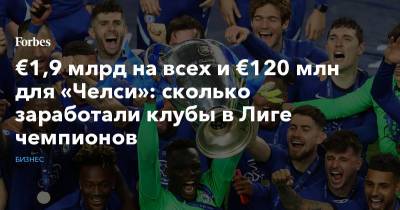 Роман Абрамович - €1,9 млрд на всех и €120 млн для «Челси»: сколько заработали клубы в Лиге чемпионов - forbes.ru - Кипр - Португалия - Стамбул