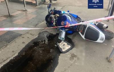Пьяный байкер потерял пассажира и пытался сбежать от полиции через метро - korrespondent.net - Киев - район Оболонский