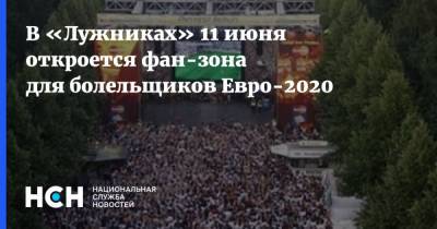В «Лужниках» 11 июня откроется фан-зона для болельщиков Евро-2020 - nsn.fm - Москва - Санкт-Петербург - Лондон - Копенгаген - Будапешт - Рим - г. Бухарест - Амстердам - Баку