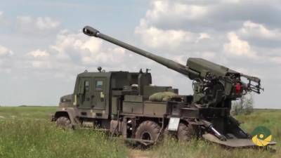 На Украине состоялись испытания самоходки "Богдан" - piter.tv - Украина - Запорожская обл.