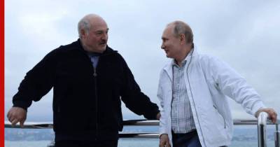 Владимир Путин - Александр Лукашенко - Лукашенко заявил, что обсуждал Путиным открытие авиасообщения с Крымом - profile.ru - Крым - Сочи - Минск - Ирландия