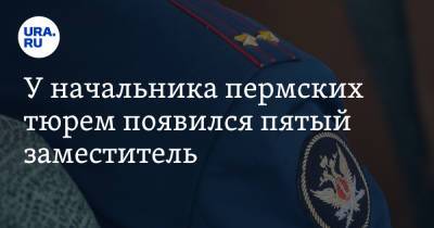 У начальника пермских тюрем появился пятый заместитель - ura.news - Пермский край