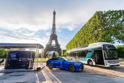 «Больше 1000 км»: Серийный водородный автомобиль Toyota Mirai побил мировой рекорд пробега на одной заправке - itc.ua - Франция - Париж