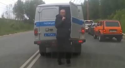 Побег года (неудачный): прямо из полицейского «уазика» - zr.ru - Саранск - республика Мордовия