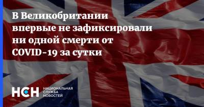 В Великобритании впервые не зафиксировали ни одной смерти от COVID-19 за сутки - nsn.fm - Англия - Великобритания