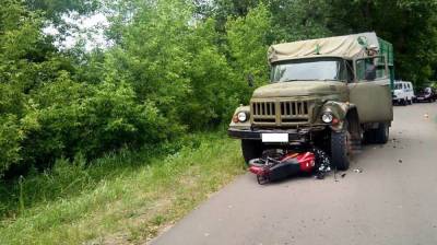 Воронежский СК возбудил уголовное дело после гибели 14-летнего байкера в ДТП с грузовиком - vestivrn.ru - Воронеж