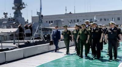 Сергей Шойгу - Россия решительно ломает враждебную конфигурацию в прикаспийском... - politnavigator.net - Россия - Турция - респ. Дагестан - Каспийск