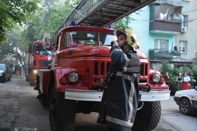 На Балковской в хрущевке выгорела квартира (фото) - odessa-life.od.ua - Одесса - Одесская обл.
