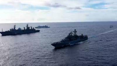 Россия начала масштабные учения в центральной части Тихого океана — видео - 5-tv.ru