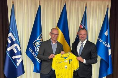 Андрей Павелко - Павелко вступил в переговоры с УЕФА, чтобы сохранить форму сборной Украины - real-vin.com - Крым - Рим